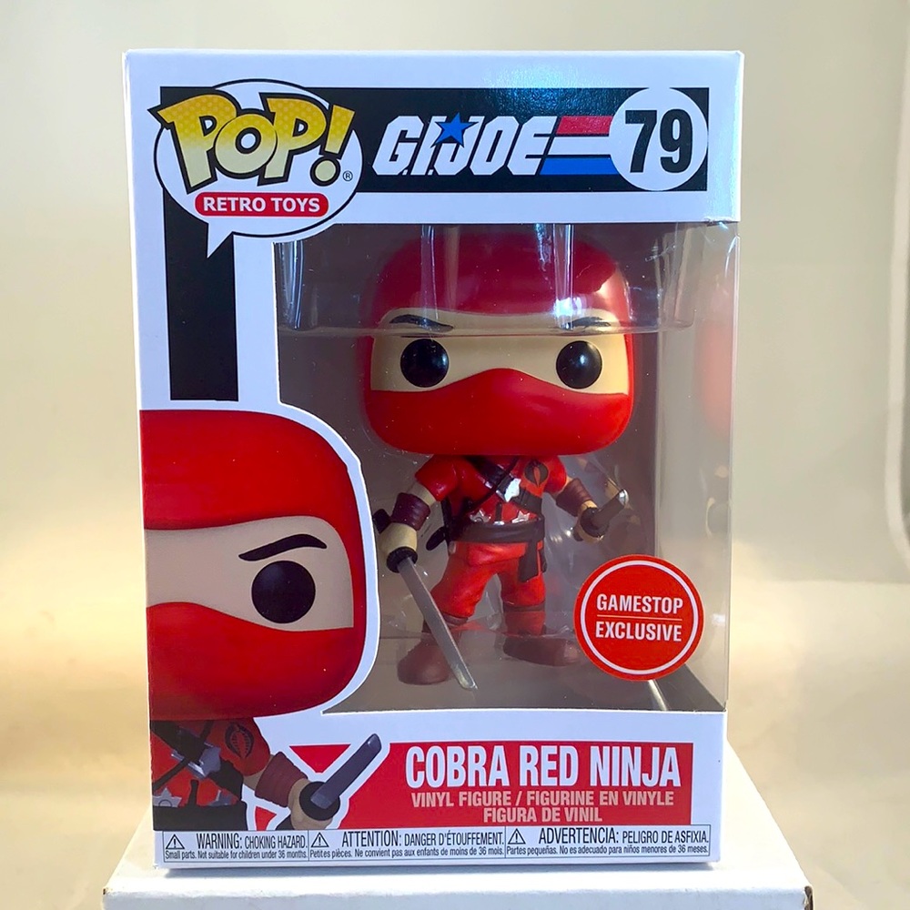 Funko Pop GI Joe Cobra Red Ninja